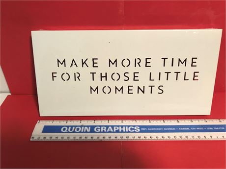 New Metal Sign