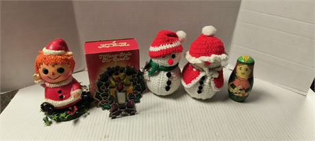 Flat Of Christmas Decorations