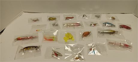 Lot Of Various Fishing Lures