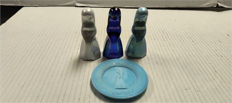Lot Of Various Mosser Glass Items.