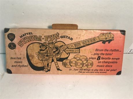 Vintage Mattel Strum-Fun Getar