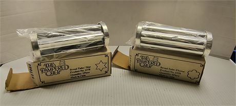 Pampered Chef Bread Tubes. Star & Flower Tubes