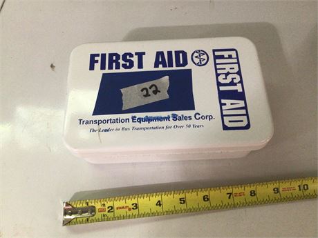 First Aid Kit Intact