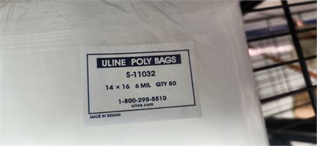 Uline Poly Bags
