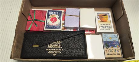 Flat Of Various Playing Cards