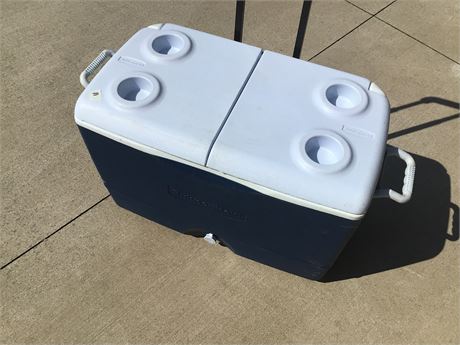Large Cooler with Wheels