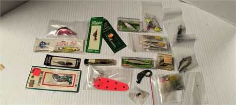 Lot Of Fishing Lures
