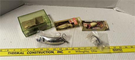Lot Of Various Fishing Lures