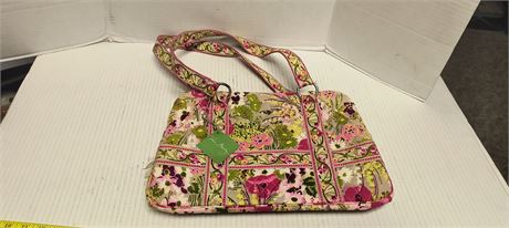 Vera Bradley Squared Away Make Blush Purse