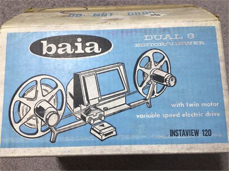 Vintage Dual 8 Film Editor