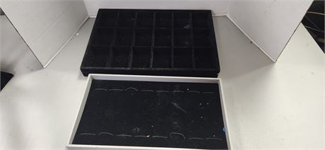 2 Jewelry Display Trays