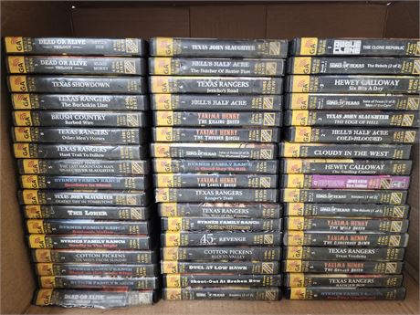 51 CD sets mostly westerns