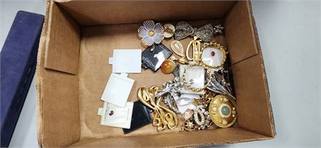 Flat Of Costume Jewelry