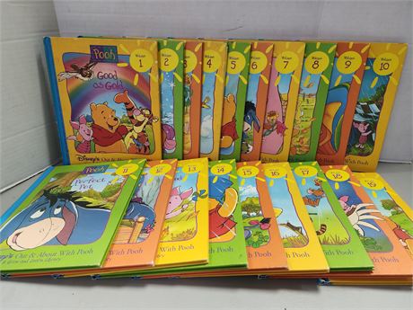 Lot of 19 Winnie the Pooh Books