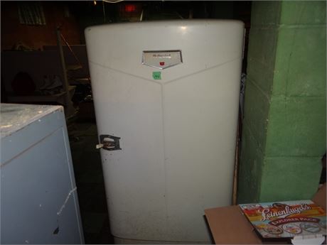 Vintage Refrigerator, I plugged it in and it works.