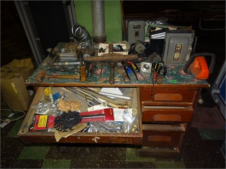 Tools, Desk if you want it.