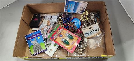 Flat Of Costume Jewelry