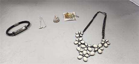 Flat Of Costume Jewelry