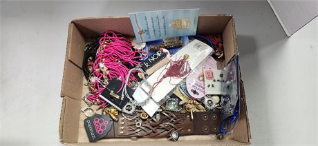 Flat Of Costume Jewelry
