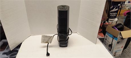 Lasko Ultra Slim Electric Tower Space Heater With 2 Speeds