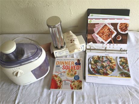 Hamilton Beach Processer, Pamper Chef Bread Tube