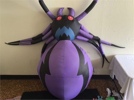 Halloween Inflatable Spider 5 ft. Tall