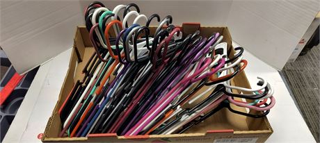Flat Of Plastic Hangers