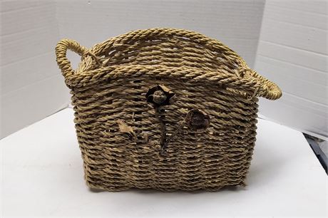 Decorative Wicker Basket