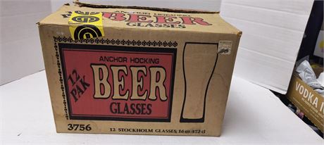 Anchor Hocking Beer Glasses