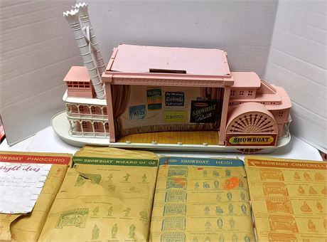 Vintage Remco Showboat Theatre & Various Theatre Playsets