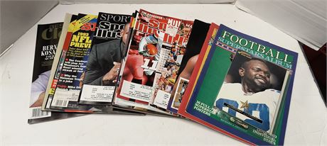 Lot Of Sports Illustrated Magazines