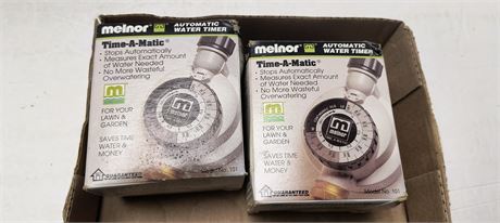 2 Melnor Time-A-Matic Automatic Water Timers