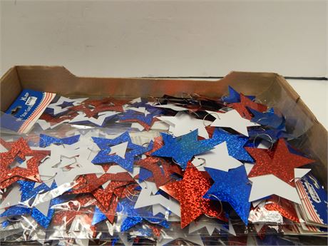 Flat Of Patriotic Decorations