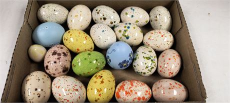 Flat Of Decorative Eggs