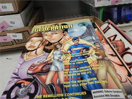 Flat Of Various Magazines