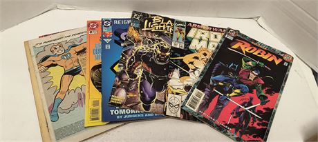 Flat Of Various Comic Books