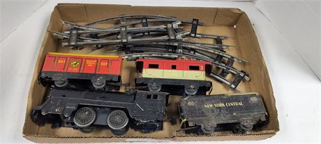 Vintage Train Cars & Tracks
