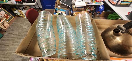 Flat Of Drinking Glasses