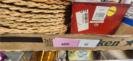 Wicker Paper Plate Holders & More