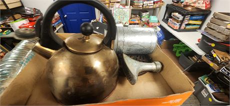 Vintage Tea Kettle & More