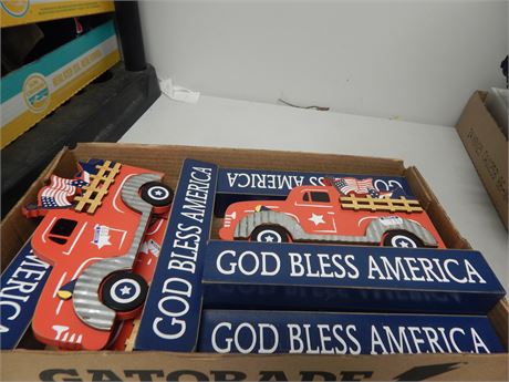 Wood 4th of July Decorations