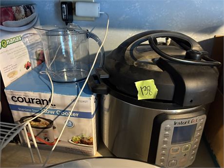 Slow Cooker, Instant Pot