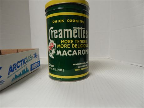 Advertising Tin and sewing spools