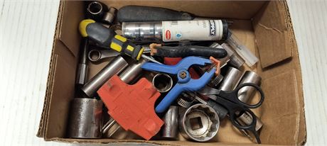 Flat Of Various Tools