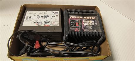 Minnkota Battery Charger & Air Compressor