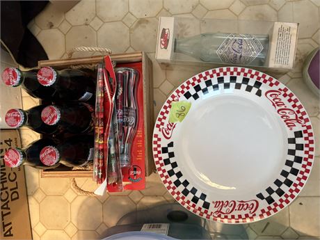 Coca Cola, Plate, Collectibles