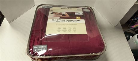 Broyhill Removable Plush Cover Weighted Blanket