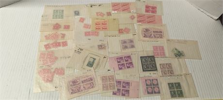 Flat Of Collectible Postage Stamps
