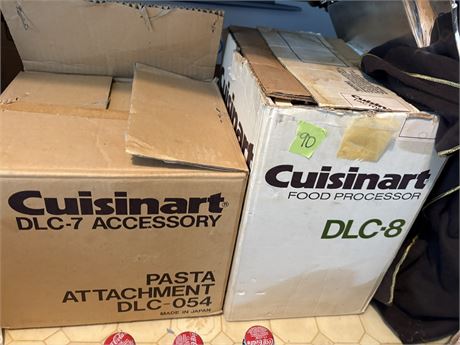 Cuisinart Food Processor and Pasta Attachment