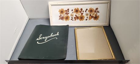 Picture Frames & Vintage Scrapbook